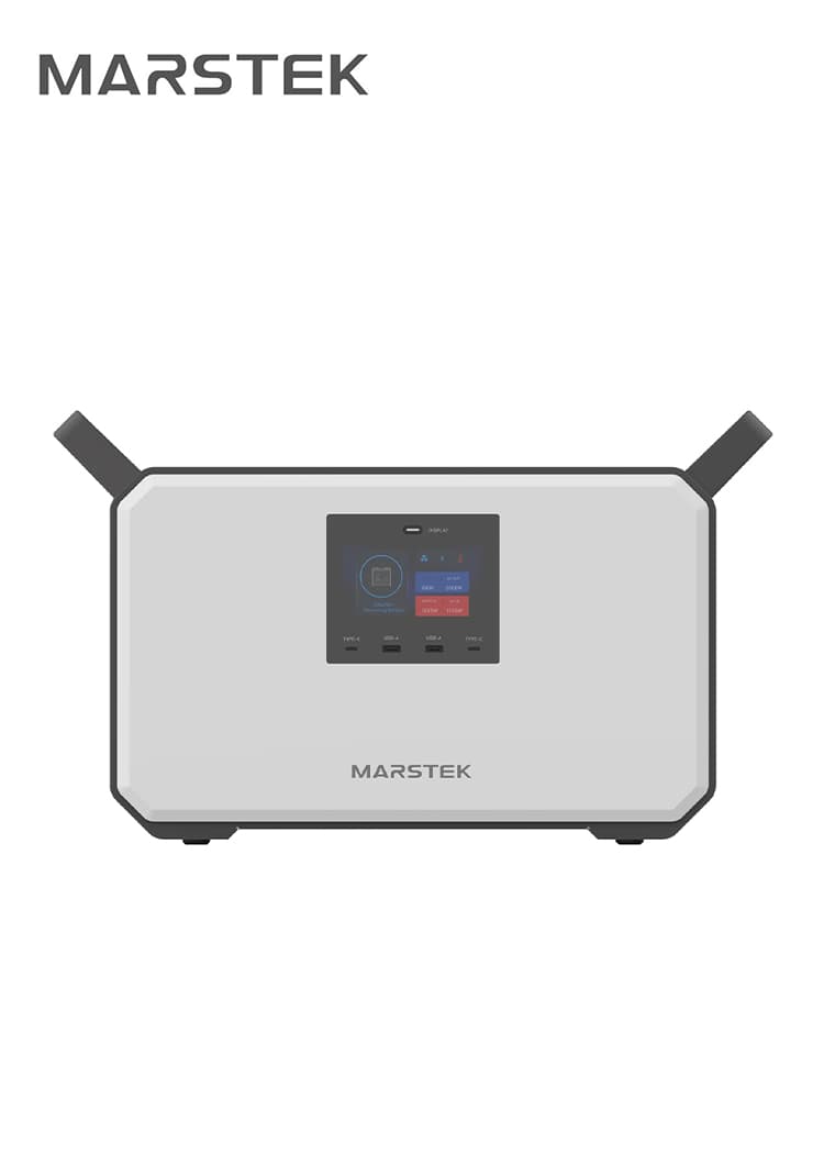 MARSTEK Expandable Portable Power Station M2200