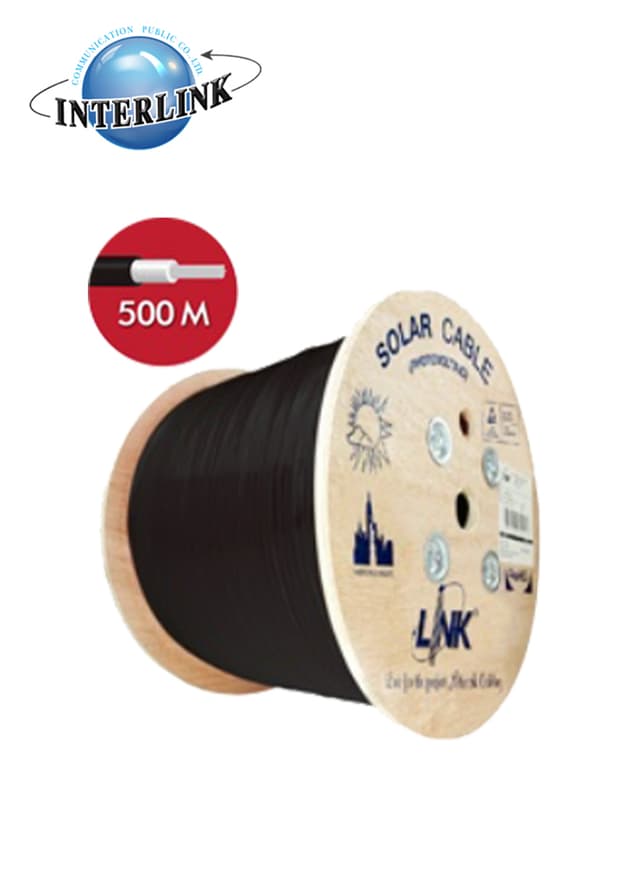 INTERLINK SPV Solar Cable 6 mm Black 500 m / Roll