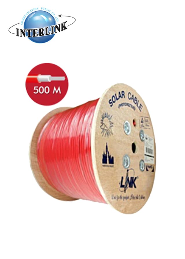 INTERLINK SPV Solar Cable 6 mm Red 500 m / Roll